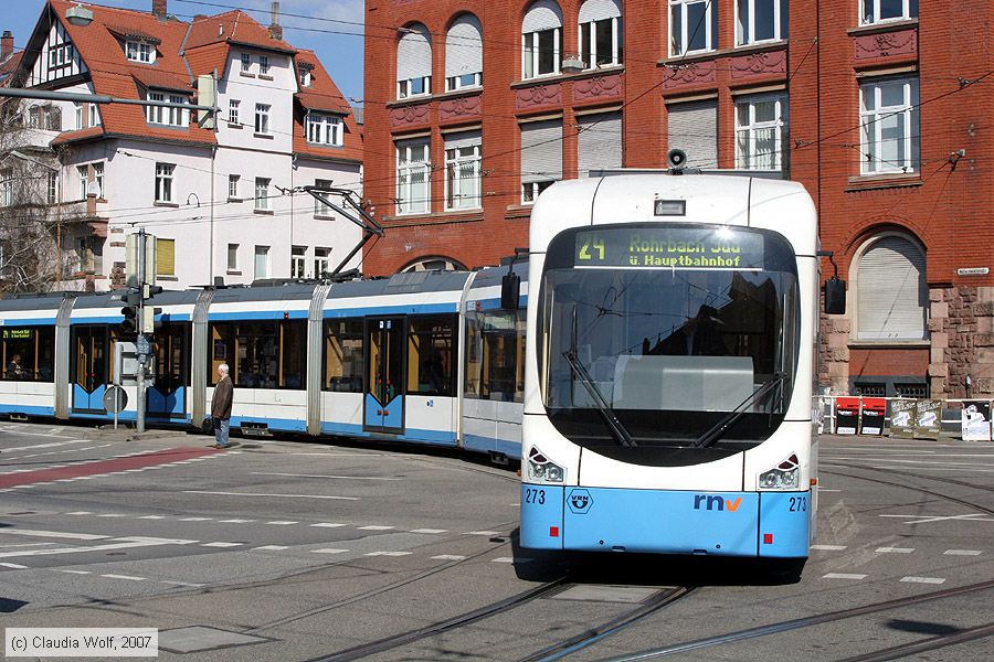 Straßenbahn Heidelberg - 273
/ Bild: hsb273_cw0704080019.jpg