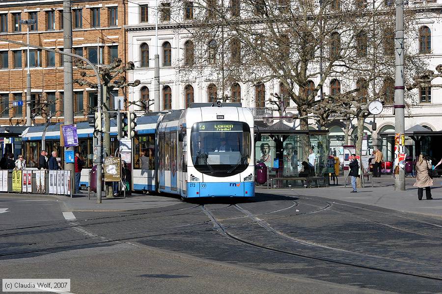 Straßenbahn Heidelberg - 273
/ Bild: hsb273_cw0704080043.jpg