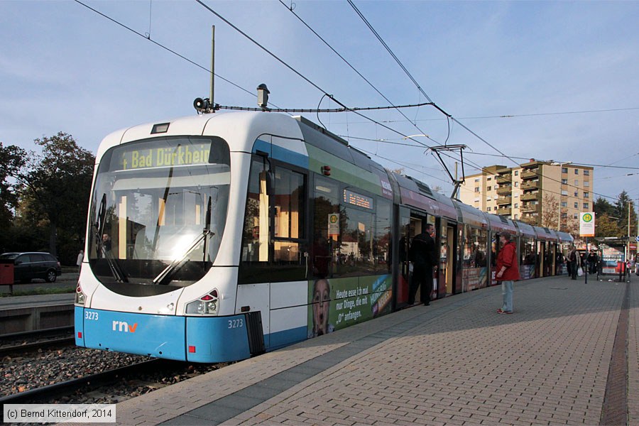 Straßenbahn Heidelberg - 3273
/ Bild: rnv3273_bk1410240022.jpg