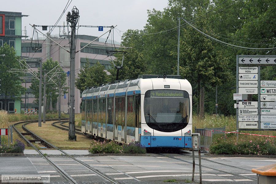 Stra&szlig;enbahn Heidelberg - 274
/ Bild: hsb274_bk0906070308.jpg
