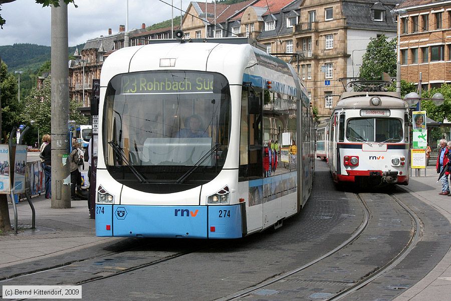 Straßenbahn Heidelberg - 274
/ Bild: hsb274_bk0906070440.jpg Straßenbahn Heidelberg - 274
/ Bild: hsb274_bk0906070440.jpg
