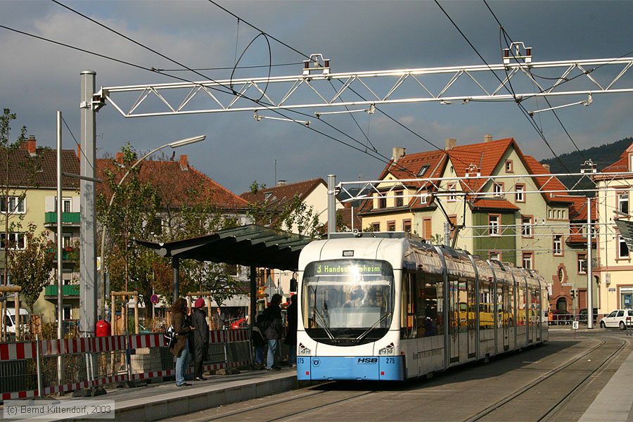 Straßenbahn Heidelberg - 275
/ Bild: hsb275_e0000360.jpg