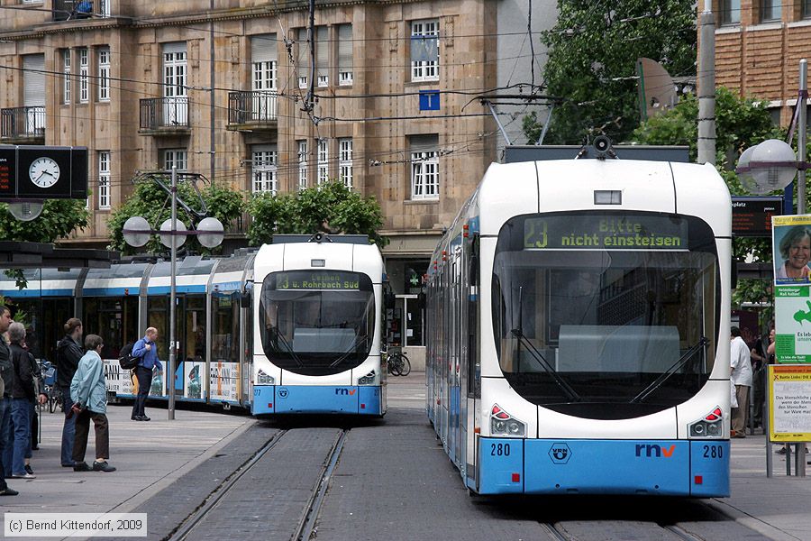 Straßenbahn Heidelberg - 277 und 280
/ Bild: hsb277_bk0906070461.jpg