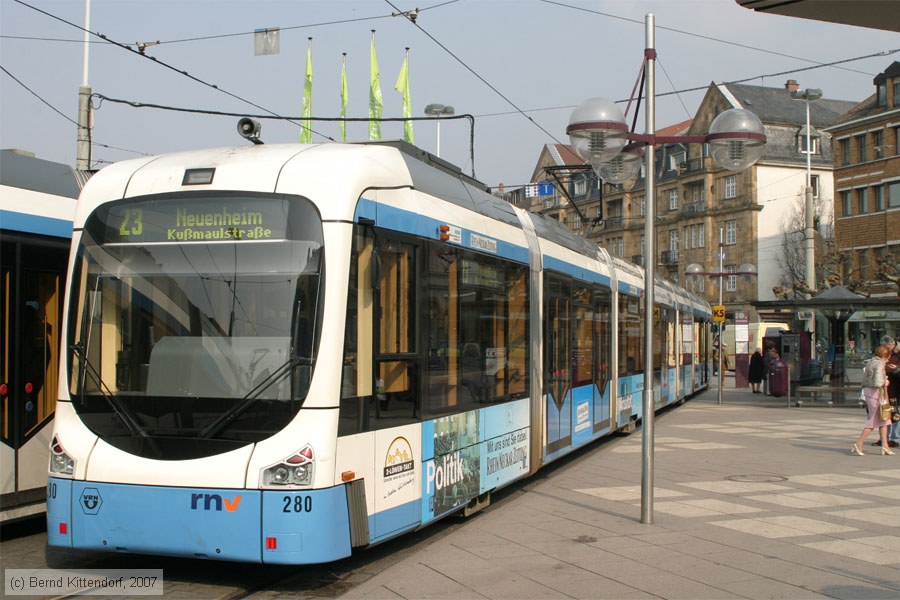 Straßenbahn Heidelberg - 280
/ Bild: hsb280_bk0703140019.jpg