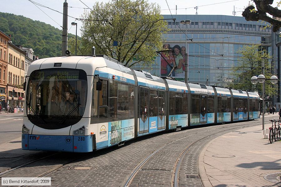 Straßenbahn Heidelberg - 280
/ Bild: hsb280_bk0904260086.jpg