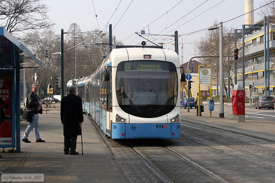 Straßenbahn Heidelberg - 280
/ Bild: hsb280_cw0703140007.jpg