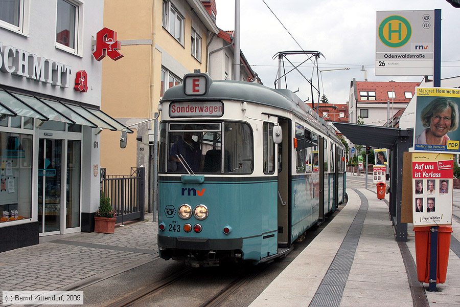 Straßenbahn Heidelberg - 291 (243)
/ Bild: hsb291243_bk0906070209.jpg