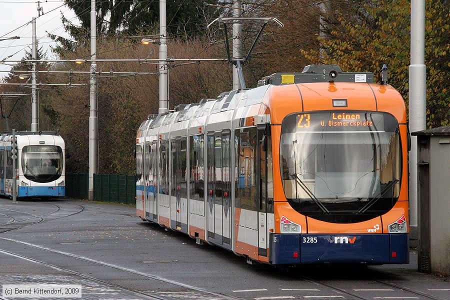 Straßenbahn Heidelberg - 3285
/ Bild: rnv3285_bk0912070083.jpg