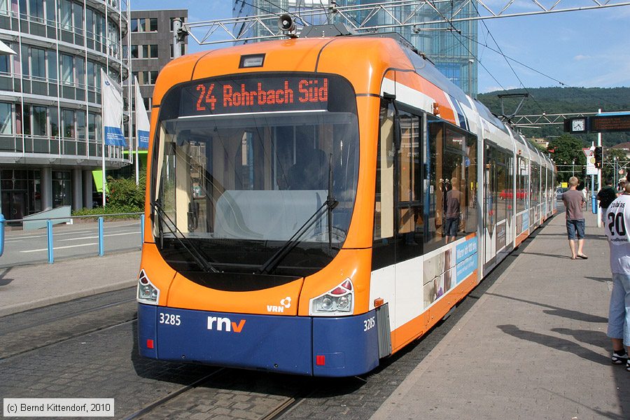 Straßenbahn Heidelberg - 3285
/ Bild: rnv3285_bk1007310062.jpg