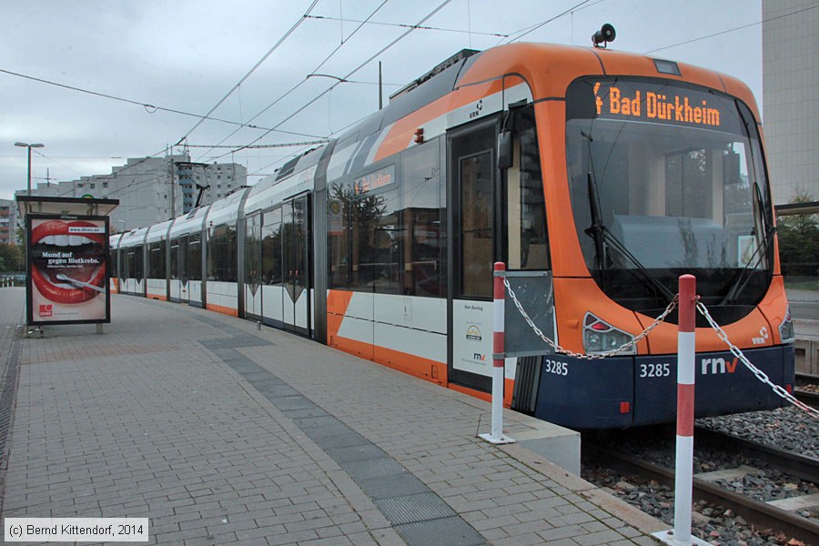 Straßenbahn Heidelberg - 3285
/ Bild: rnv3285_bk1410250003.jpg