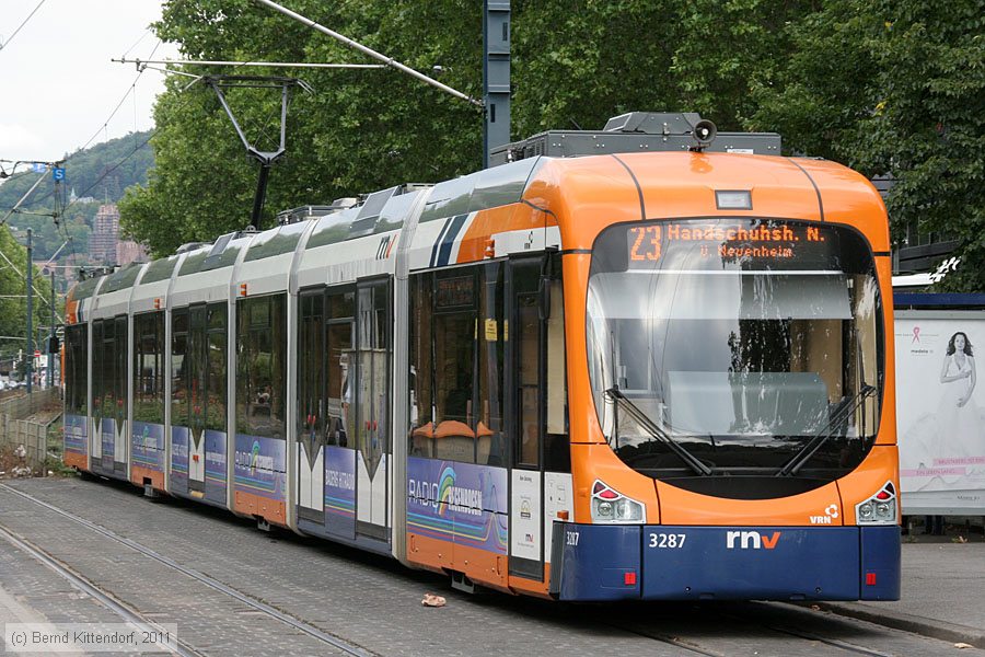 Straßenbahn Heidelberg - 3287
/ Bild: rnv3287_bk1107060173.jpg