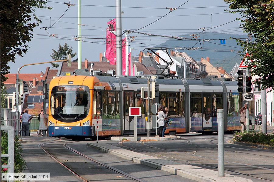 Straßenbahn Heidelberg - 3287
/ Bild: rnv3287_bk1309280043.jpg