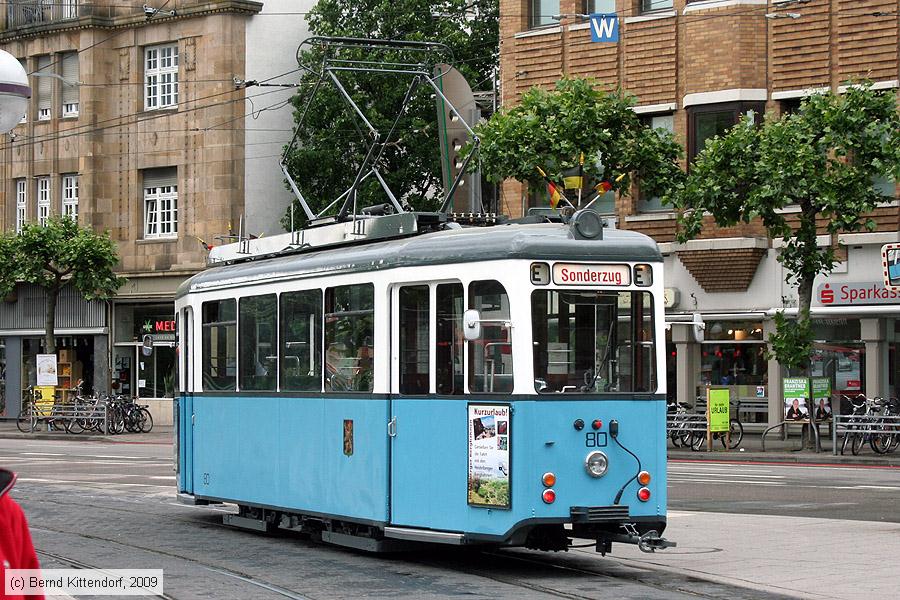 Straßenbahn Heidelberg - 80
/ Bild: hsb80_bk0906070427.jpg