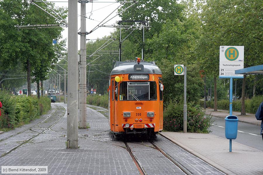 Straßenbahn Heidelberg - 200
/ Bild: hsb200_bk0906070320.jpg