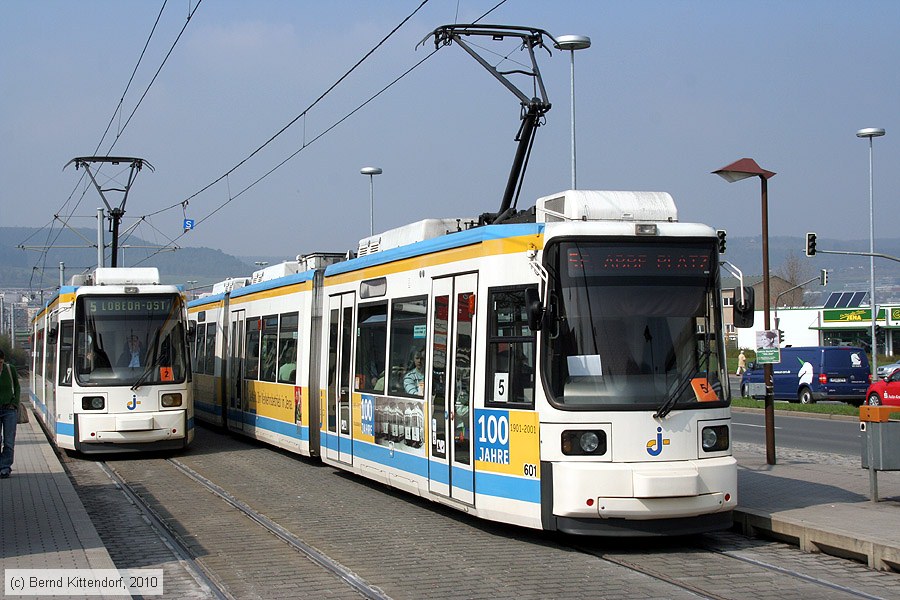 Straßenbahn Jena - 601
/ Bild: jena601_bk1004130078.jpg