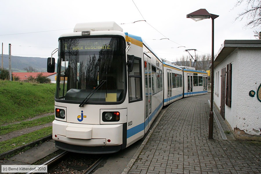 Straßenbahn Jena - 603
/ Bild: jena603_bk1004150106.jpg