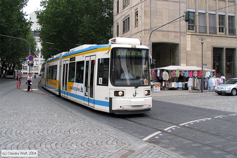 Straßenbahn Jena - 603
/ Bild: jena603_cw001389.jpg