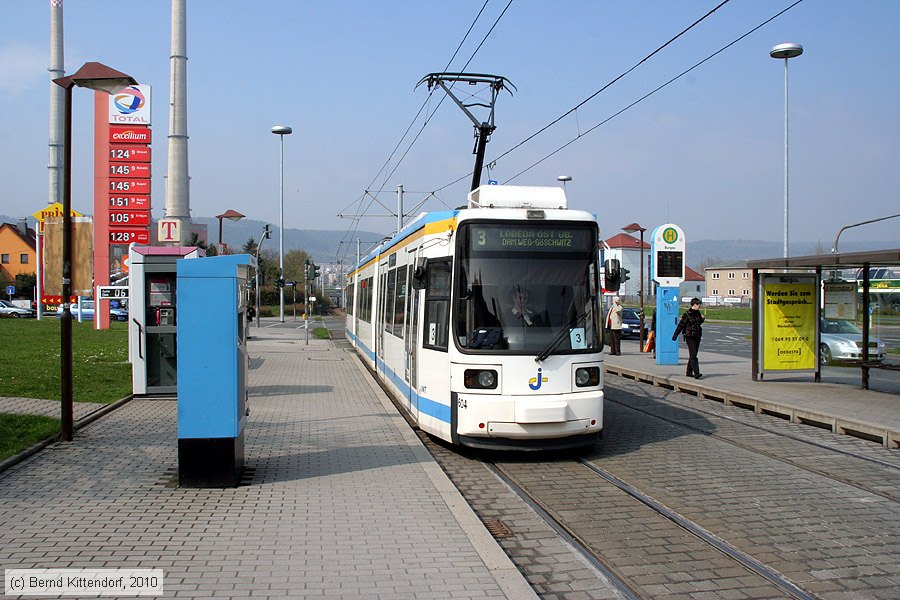 Straßenbahn Jena - 604
/ Bild: jena604_bk1004130061.jpg