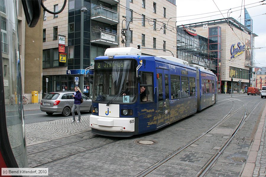 Straßenbahn Jena - 605
/ Bild: jena605_bk1004150084.jpg