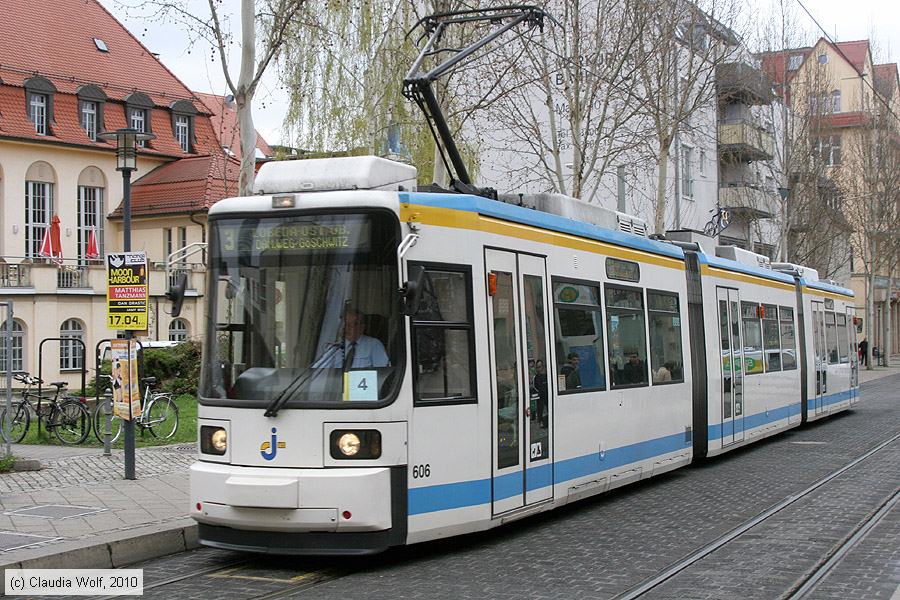 Straßenbahn Jena - 606
/ Bild: jena606_cw1004150027.jpg