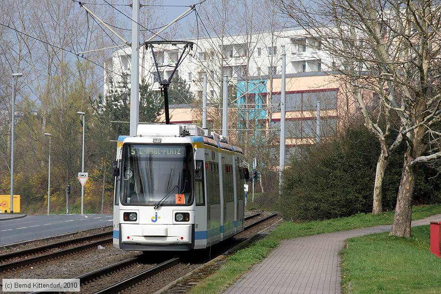Straßenbahn Jena - 607
/ Bild: jena607_bk1004130090.jpg