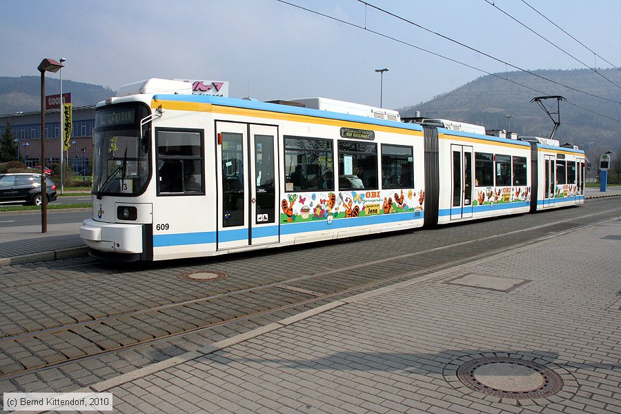 Straßenbahn Jena - 609
/ Bild: jena609_bk1004130054.jpg