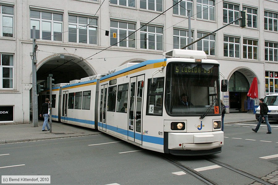 Straßenbahn Jena - 611
/ Bild: jena611_bk1004150053.jpg