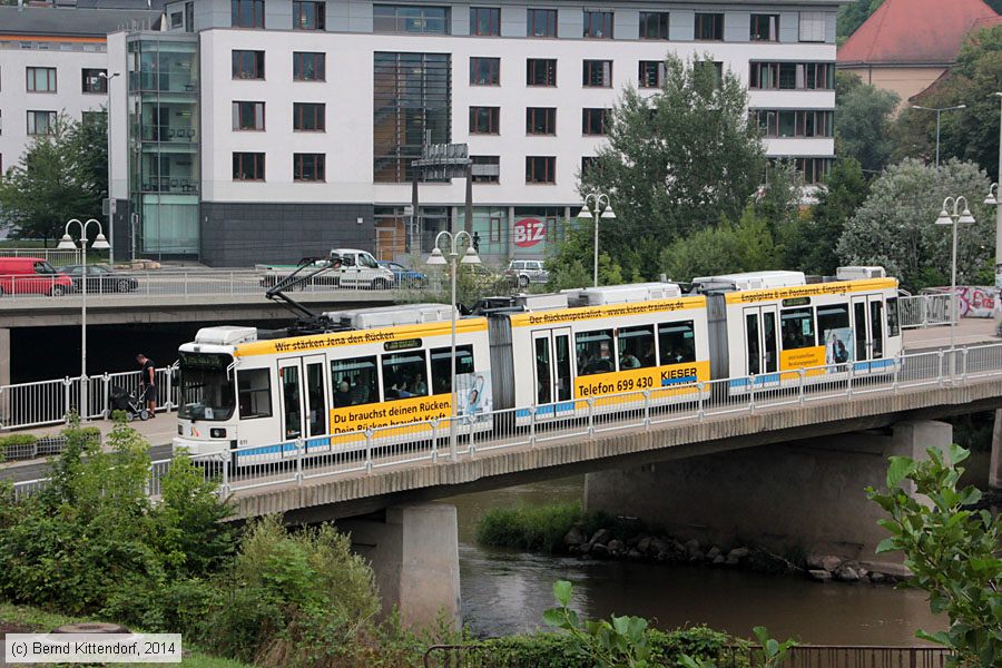 Straßenbahn Jena - 611
/ Bild: jena611_bk1407290123.jpg