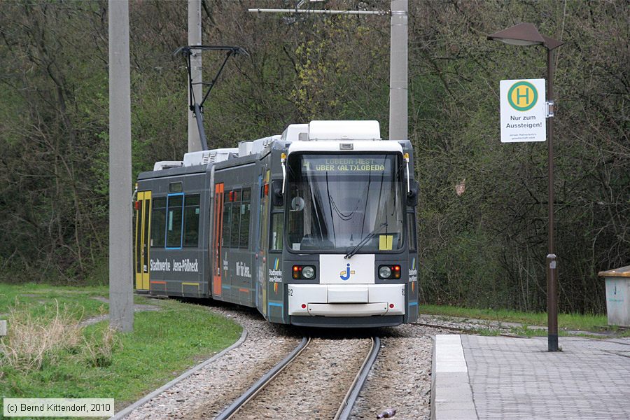 Straßenbahn Jena - 612
/ Bild: jena612_bk1004150100.jpg