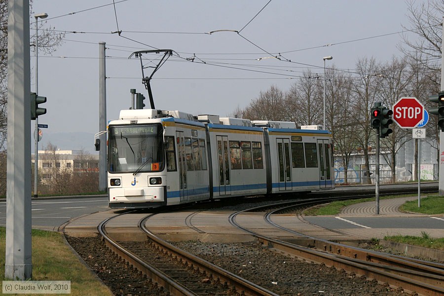 Straßenbahn Jena - 615
/ Bild: jena615_cw1004130080.jpg