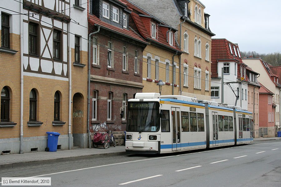 Straßenbahn Jena - 618
/ Bild: jena618_bk1004150077.jpg