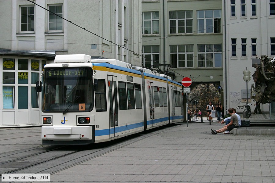 Straßenbahn Jena - 618
/ Bild: jena618_e0006468.jpg