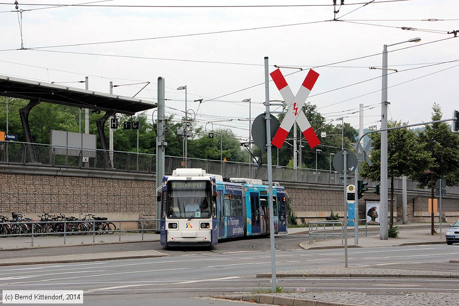Straßenbahn Jena - 621
/ Bild: jena621_bk1407290084.jpg