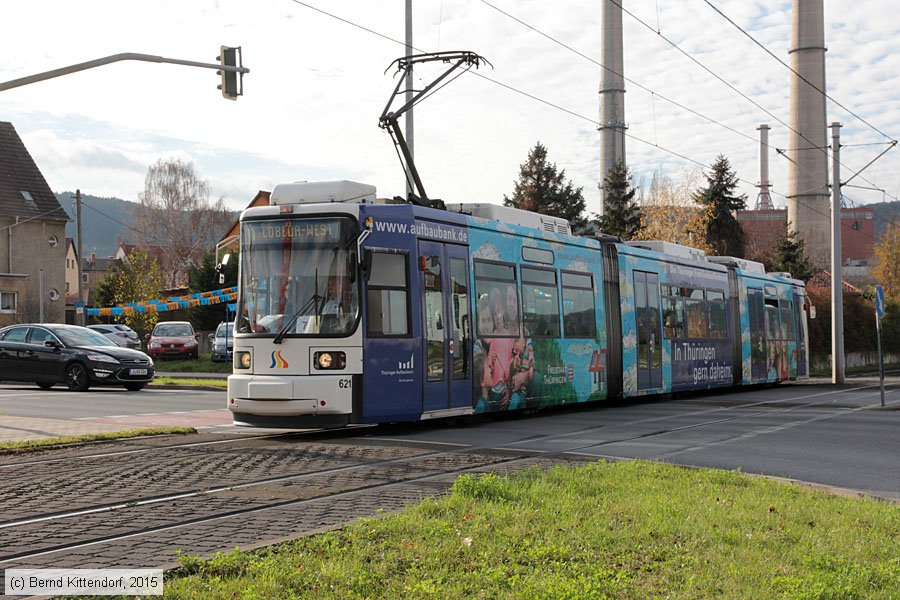 Straßenbahn Jena - 621
/ Bild: jena621_bk1511120139.jpg