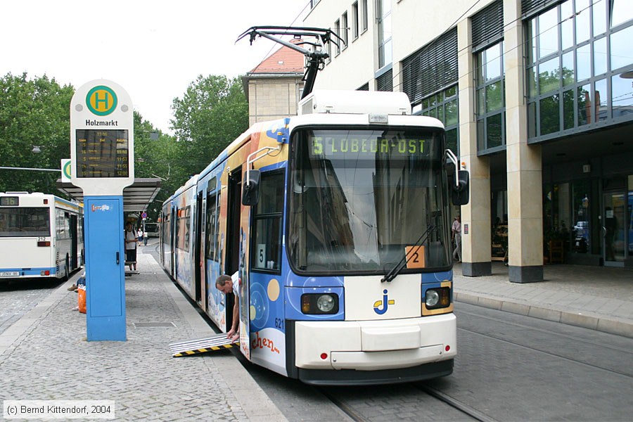 Straßenbahn Jena - 621
/ Bild: jena621_e0006454.jpg