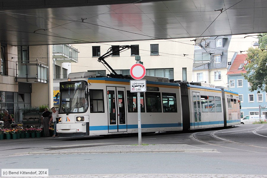 Straßenbahn Jena - 627
/ Bild: jena627_bk1407290077.jpg