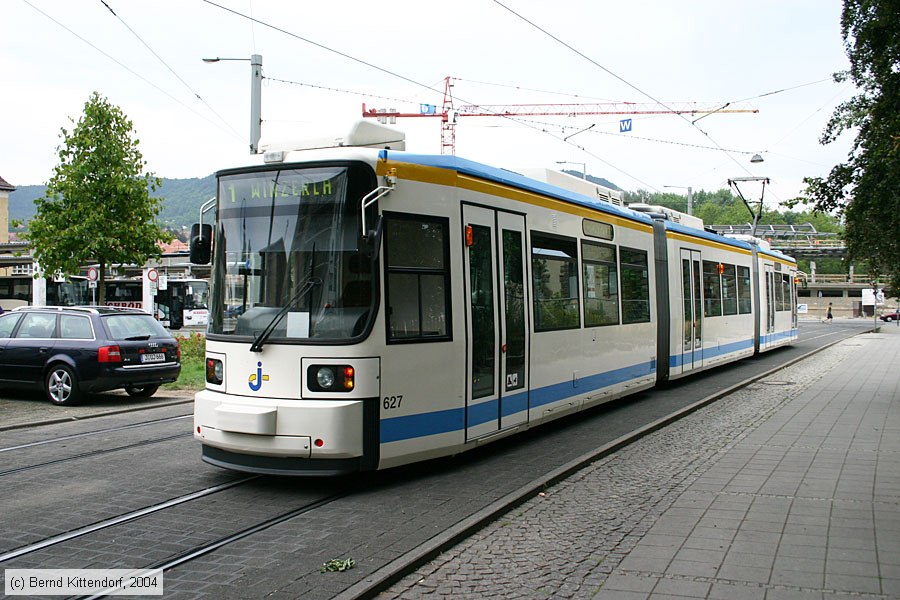 Straßenbahn Jena - 627
/ Bild: jena627_e0006448.jpg