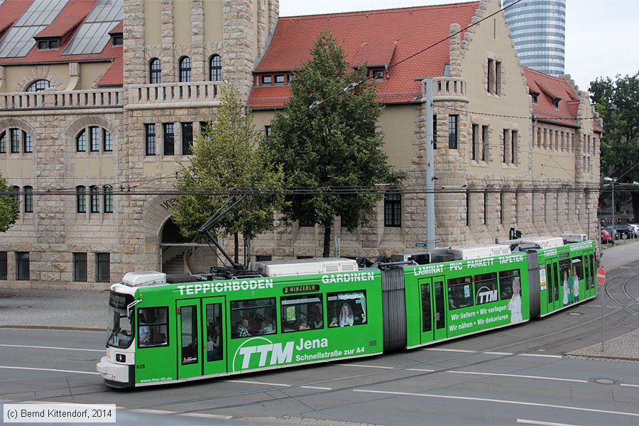 Straßenbahn Jena - 628
/ Bild: jena628_bk1407290021.jpg