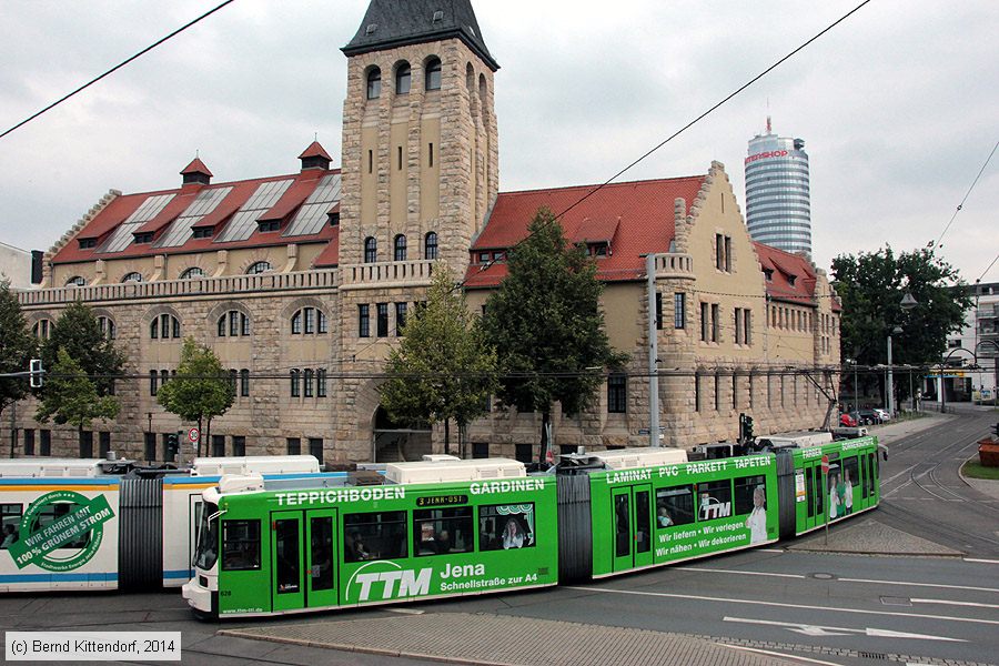 Straßenbahn Jena - 628
/ Bild: jena628_bk1407290056.jpg