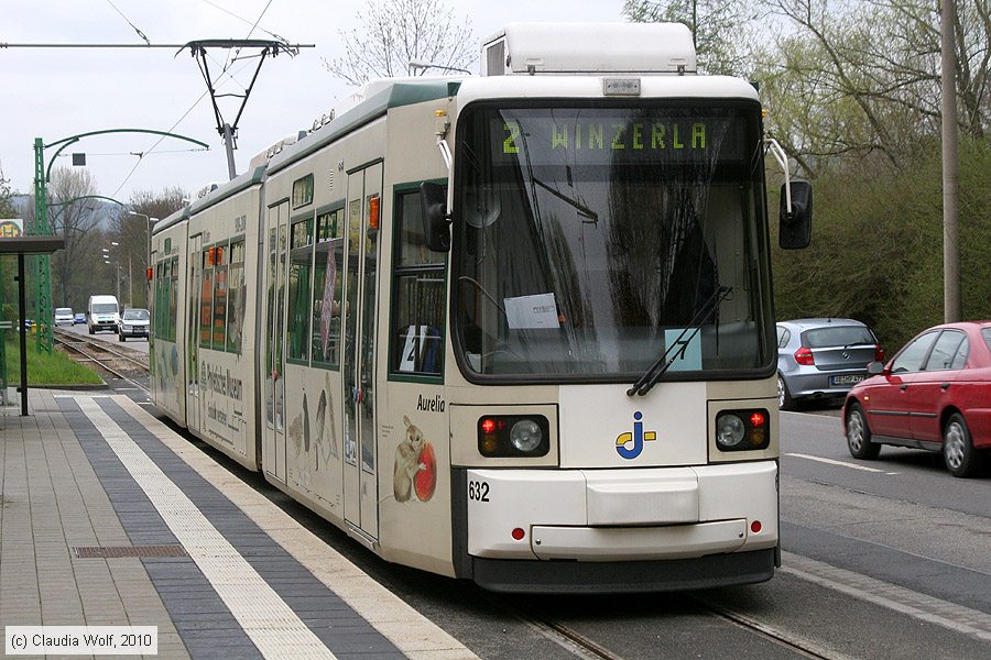 Straßenbahn Jena - 632
/ Bild: jena632_cw1004150033.jpg