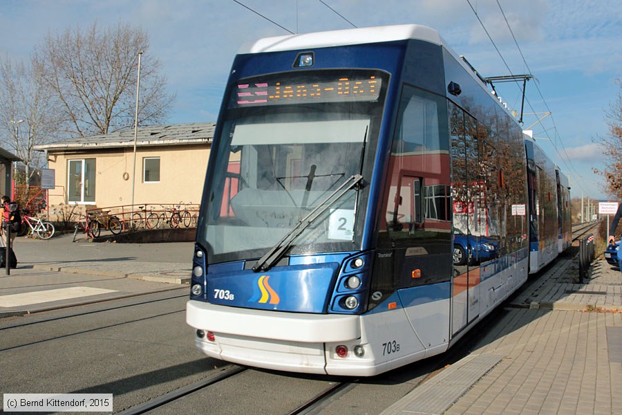 Straßenbahn Jena - 703
/ Bild: jena703_bk1511120064.jpg