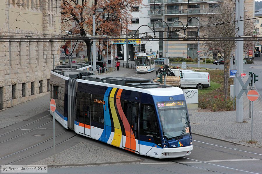 Straßenbahn Jena - 705
/ Bild: jena705_bk1511120004.jpg