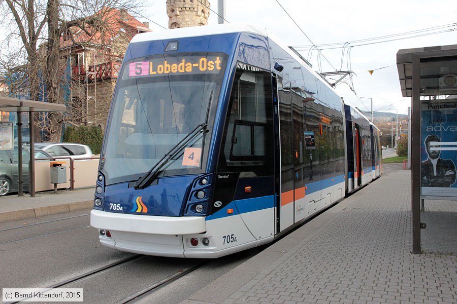 Straßenbahn Jena - 705
/ Bild: jena705_bk1511120029.jpg