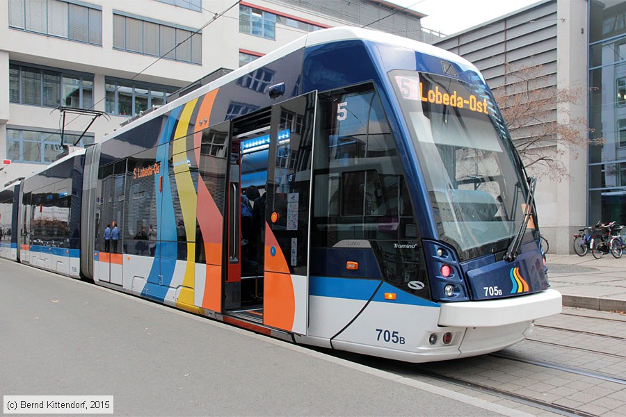 Straßenbahn Jena - 705
/ Bild: jena705_bk1511120160.jpg