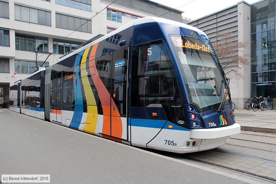 Straßenbahn Jena - 705
/ Bild: jena705_bk1511120161.jpg
