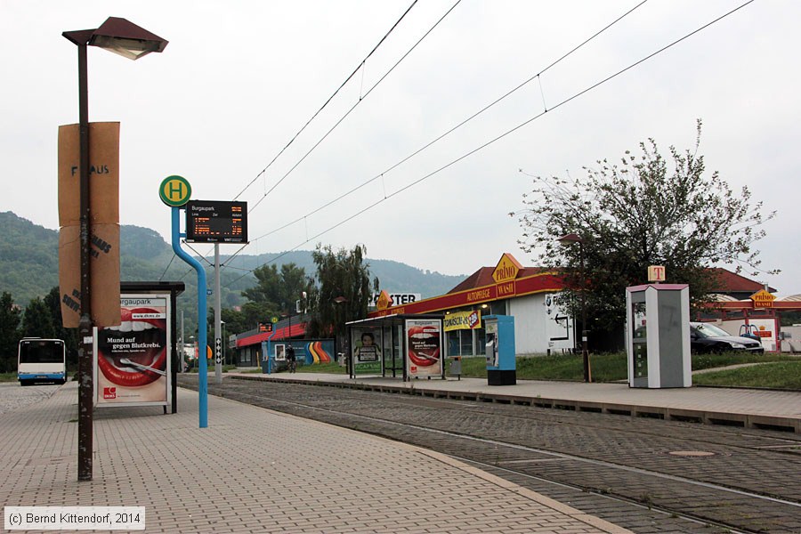 Straßenbahn Jena - Anlagen
/ Bild: jenaanlagen_bk1407290108.jpg