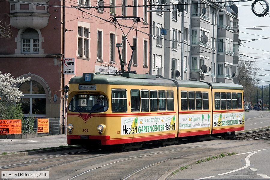 Stra&szlig;enbahn Karlsruhe - 209
/ Bild: karlsruhe209_bk1004090074.jpg