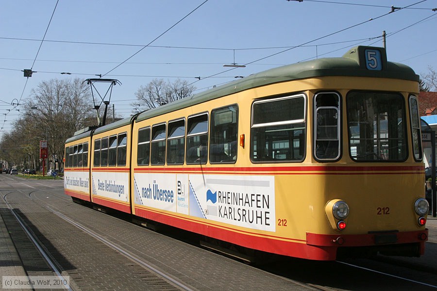 Straßenbahn Karlsruhe - 212
/ Bild: karlsruhe212_cw1004090147.jpg Straßenbahn Karlsruhe - 212
/ Bild: karlsruhe212_cw1004090147.jpg