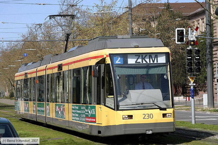 Stra&szlig;enbahn Karlsruhe - 230
/ Bild: karlsruhe230_bk0704090122.jpg