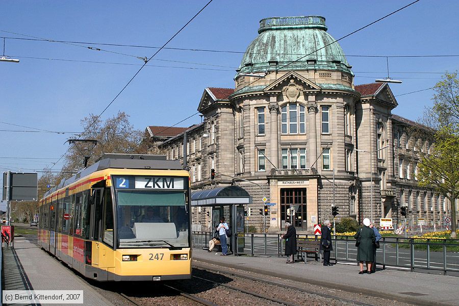 Stra&szlig;enbahn Karlsruhe - 247
/ Bild: karlsruhe247_bk0704090098.jpg